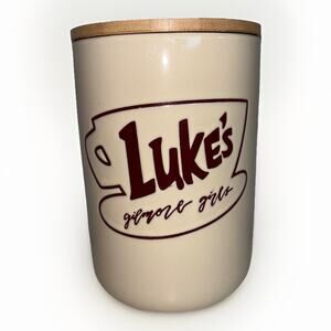 Gilmore Girls Luke's Diner Canister Jar Kitchen New Silver Buffalo